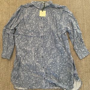Dress Forum - Paisley Button Down Shirt Dress *BRAND NEW*